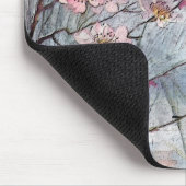 夜食を待っているカワセミ マウスパッド (コーナー)