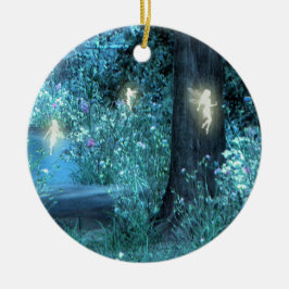 夜魔法の妖精飛行Orniment セラミックオーナメント