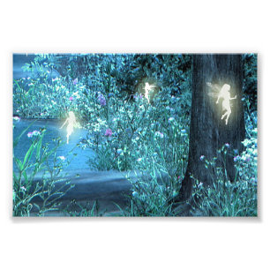 夜魔法の妖精6x4の写真のプリント フォトプリント