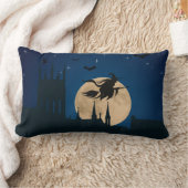 夜魔法使いの装飾用クッション ランバークッション (ブランケット)