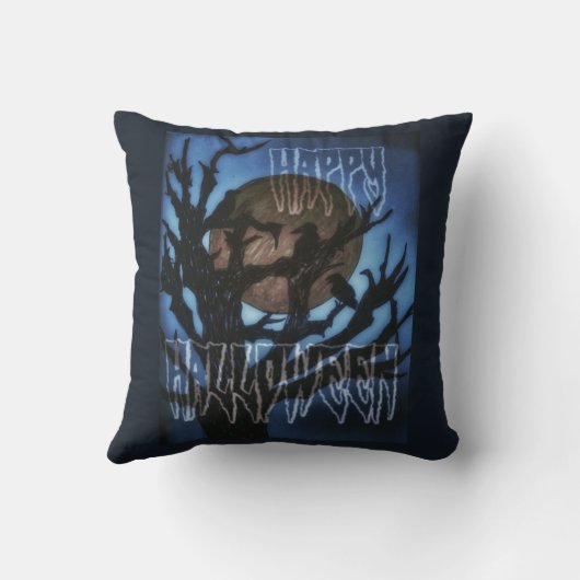 夜鳥の見張り クッション (裏面)