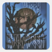 夜鳥の見張り スクエアシール (正面)