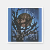 夜鳥の見張り スタンダードカクテルナプキン (正面)