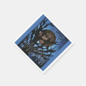 夜鳥の見張り スタンダードカクテルナプキン (角)