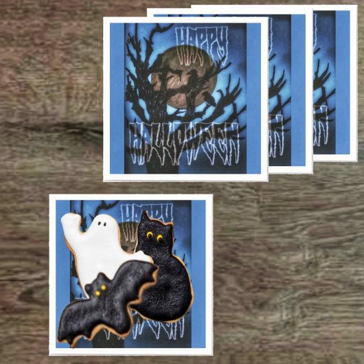 夜鳥の見張り スタンダードカクテルナプキン