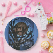 夜鳥の見張り ペーパープレート (パーティー)