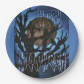 夜鳥の見張り ペーパープレート (正面)