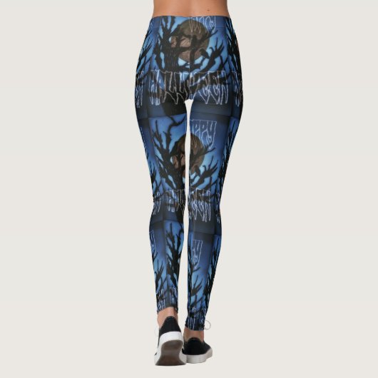 夜鳥の見張り レギンス (裏面)