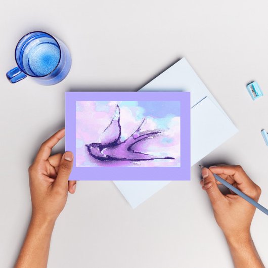 夜鳥を飲み込む ポストカード