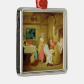 夜1799年(キャンバスの油) (127218-220を見て下さい) メタルオーナメント (右)