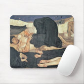 夜1890年(キャンバスの油) マウスパッド (マウス)