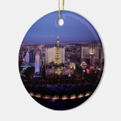 夜3までにラスベガス セラミックオーナメント (左)