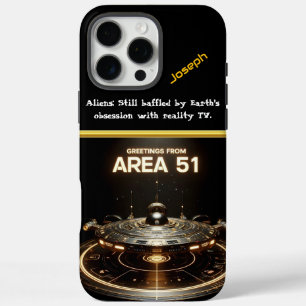夜51号圏で発見された謎の宇宙船 iPhone 16 PRO MAXケース