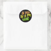 夜9時就寝部 ラウンドシール (バッグ)