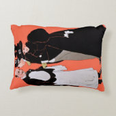 「夜」の広告、ボードビルで アクセントクッション (裏面)