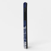 夜、ニューヨークシティのマンハッタンスカイライン Case-Mate iPhoneケース (裏面/左)