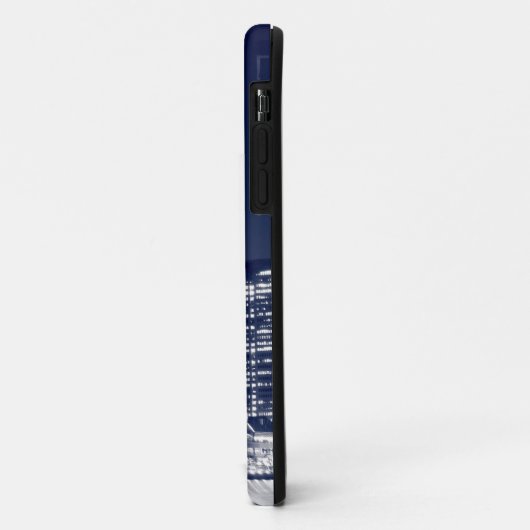 夜、ニューヨークシティのマンハッタンスカイライン Case-Mate iPhoneケース (裏面/左)