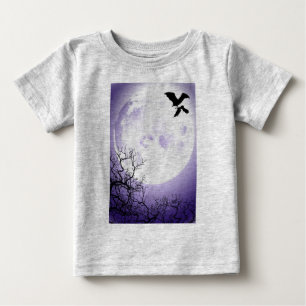夜 ベビーTシャツ