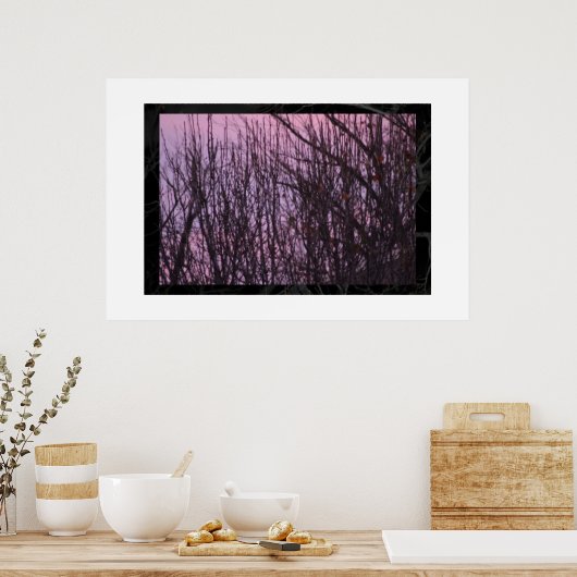 夜 ポスター (キッチン)