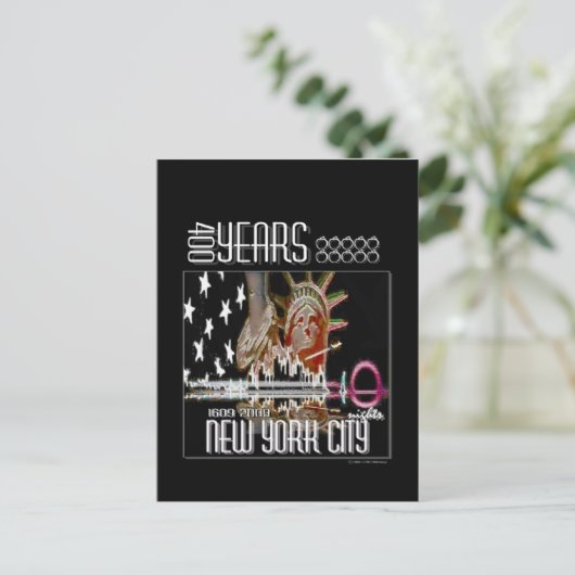 「夜」 ポストカード (スタンド正面)