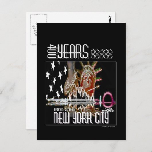 「夜」 ポストカード (正面/裏面)