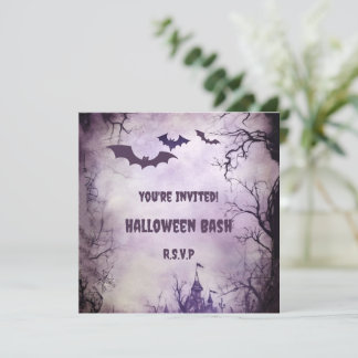 夜：不気味こうもり&ハウス幽霊のよく出るハロウィーンバッシュ