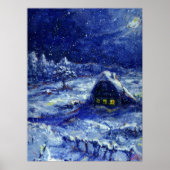 夜。冬。ロシア ポスター (正面)