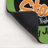 夜-日の仕事CFOまでにロックスター マウスパッド (コーナー)