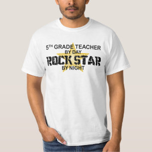 夜-第5等級までにロックスター Tシャツ