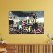 夜：表現スタート キャンバスプリント (インサイチュ (リビング))