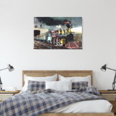 夜：表現スタート キャンバスプリント (インサイチュ (寝室))