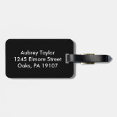 夜| 1888年のゴッホ|のカフェ台地 ラゲッジタグ