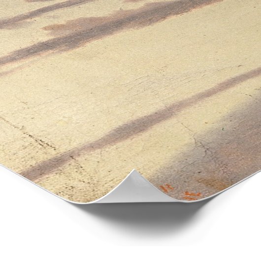 夜， c.1850-55 ポスター (角)