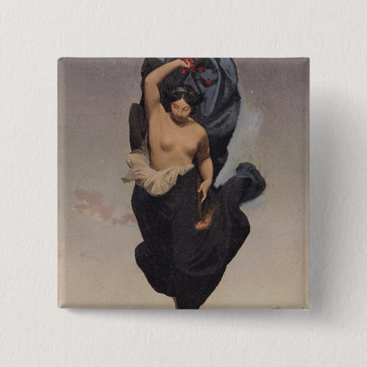 夜、c.1850-55 缶バッジ (正面)