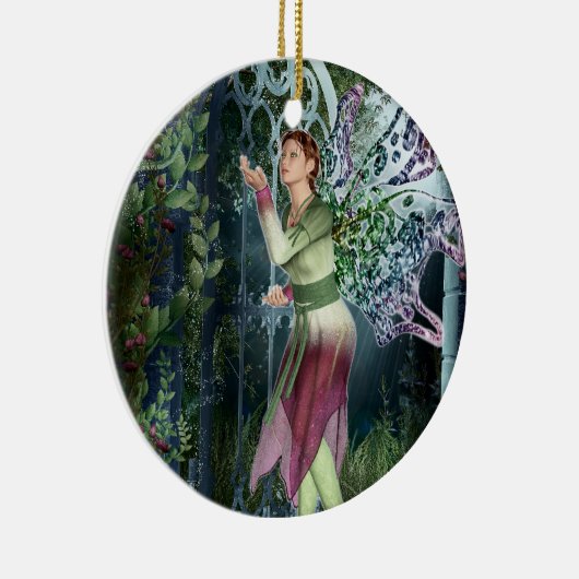 夜Faeryのファンタジー2の味方されたオーナメントへのKRW セラミックオーナメント (右)