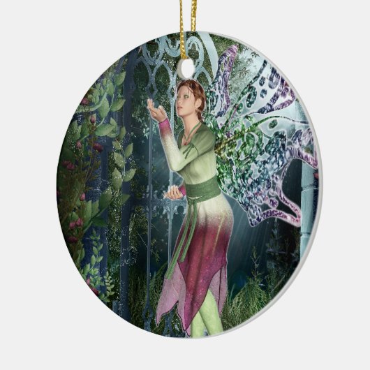 夜Faeryのファンタジー2の味方されたオーナメントへのKRW セラミックオーナメント (左)