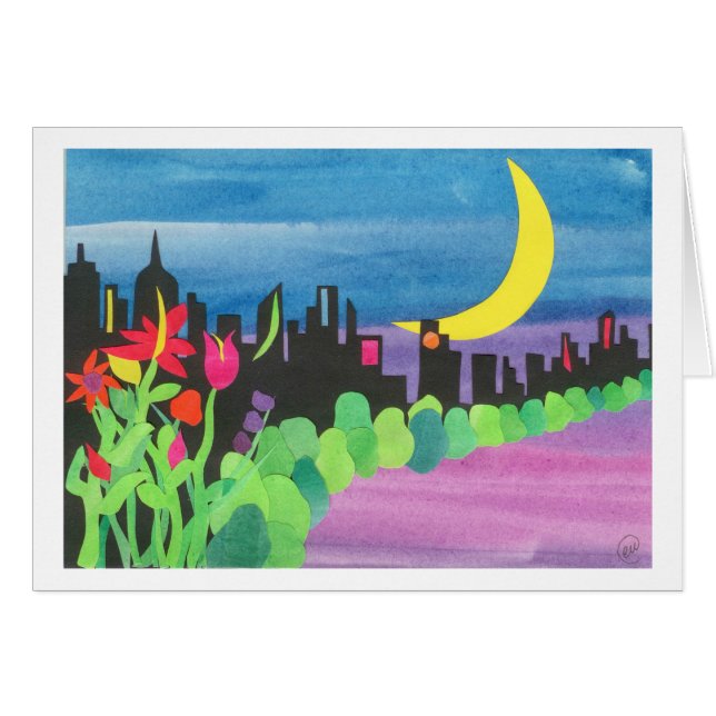 夜II 07-09の緑NYC (正面横)