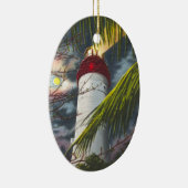 夜Key West、フロリダの灯台 セラミックオーナメント (右)