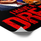 夢おもしろいを覚ましている ポスター (角)