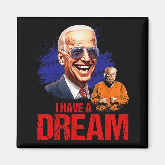 夢おもしろいを覚ましている マグネット (正面)