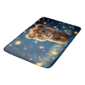 夢お洒落のような情景の金獅子 バスマット (アングル)