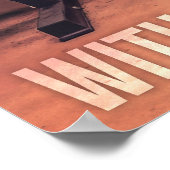 夢から始まる – ジムやる気を起こさせる ポスター (角)