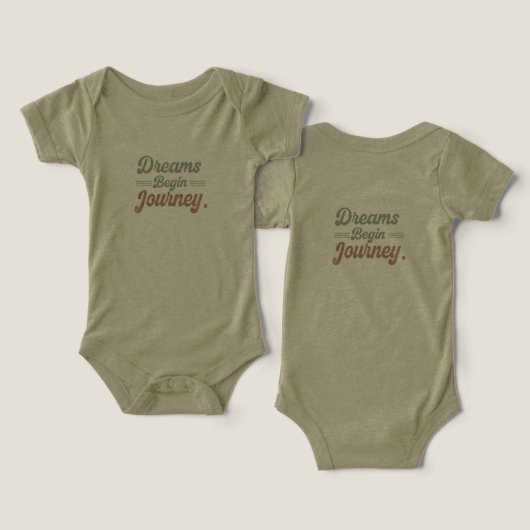 夢から旅Tシャツ (デザイン正面&裏面)