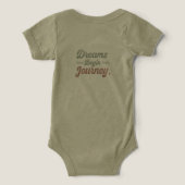 夢から旅Tシャツ (デザイン裏面)