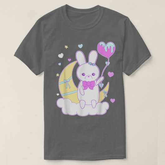 夢かわいいファッションヌパステルゴシックビッグバニーオンザーズ Tシャツ (デザイン正面)
