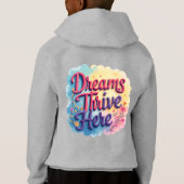 夢がここ繁栄 – 鮮やか & Upifting抽象芸術 (裏面)