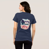 夢がここ繁栄 – 鮮やか & Upifting抽象芸術 トライブレンドTシャツ (裏面全面)