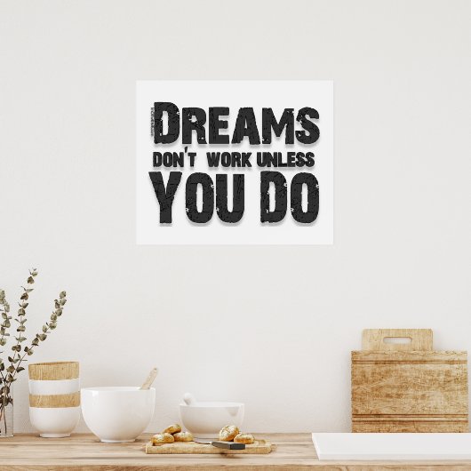 夢が動かない ポスター (キッチン)