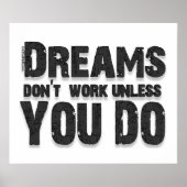 夢が動かない ポスター (正面)