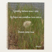 夢が叶うこ来と プランナー手帳 (正面)